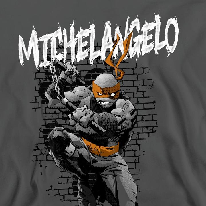 Immagine prodotto Teenage Mutant NT Felpa Michelangelo Adulto Unisex (M)