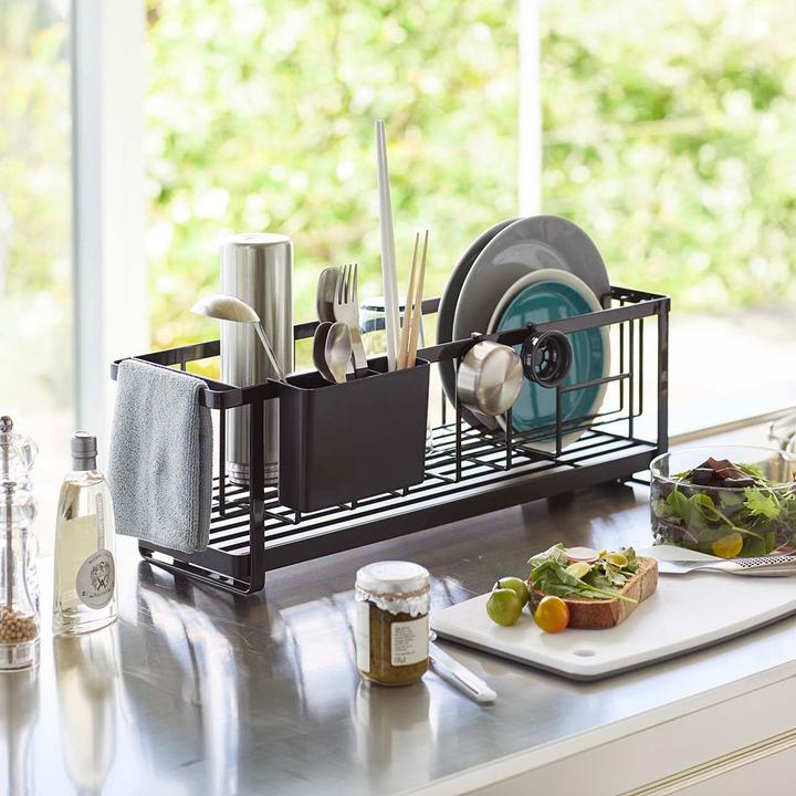 Actual product image Yamazaki Narrow draining rack TOWER