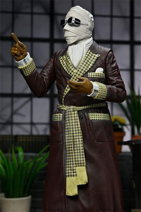 Actual product image Neca Universal Monsters Action Figure Ultimate Invisible Man (Kemp House) (Colour) 18 cm
