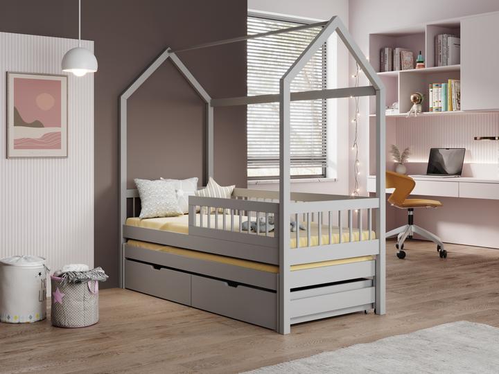 Produktbild ADRK Furniture Hausbett Artes mit Matratze
