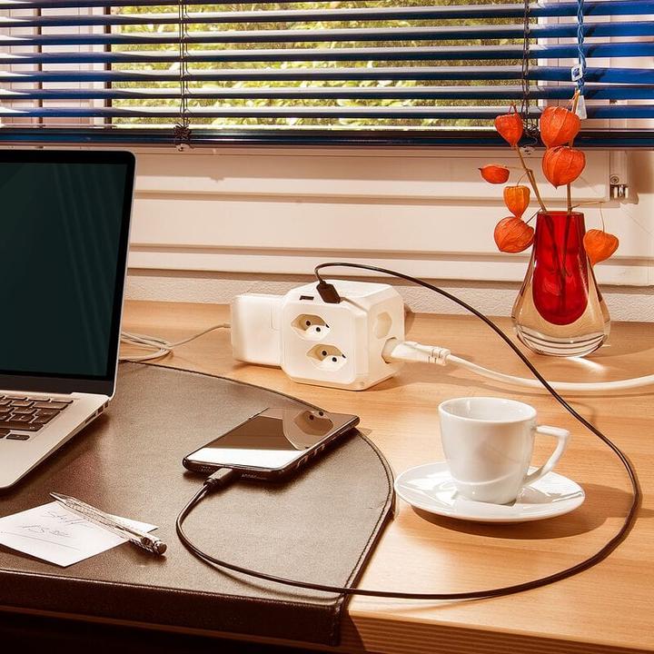 Produktbild Steffen Cube (8 x, USB-A, Typ 13, 1.50 m)