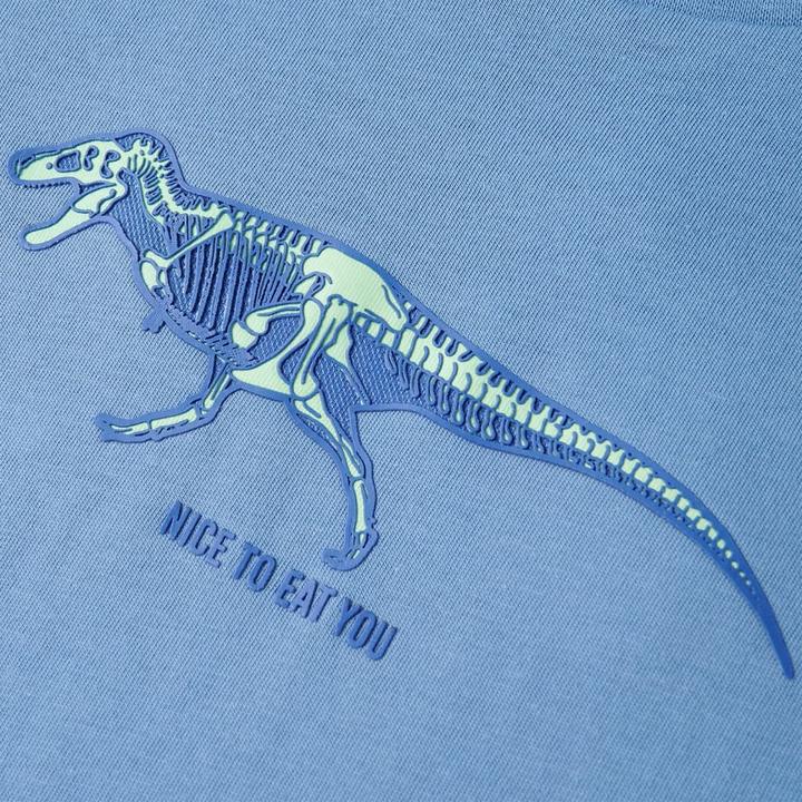 Produktbild VidaXL Kinder-T-Shirt Mittelblau 116,Material: 100 (116)