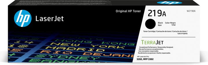 HP 219A Schwarz Original LaserJet-​Tonerkartusche, Schwarz, 1 Stück(e) (BK)