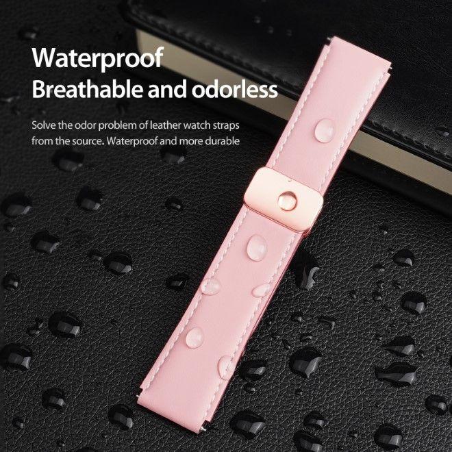 Immagine prodotto Dux Ducis Cinturino in vera pelle della serie YA (20 mm, Vera pelle, Larghezza dello spigot 20 mm, Galaxy Watch6, Galaxy Watch3 (41mm), Ingranaggio S2 Classic)