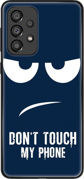 Dont Touch My Phone Blau