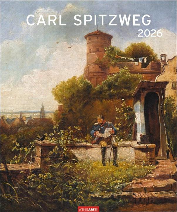 Produktbild Carl Spitzweg Edition Kalender 2026 (46 x 55 cm, Deutsch)