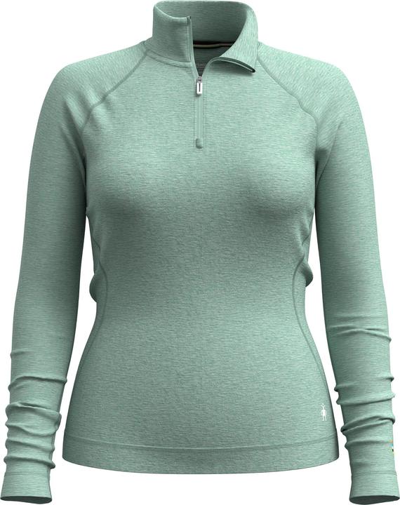Actual product image Smartwool Women's Classic Thermal Merino Base Layer 1/4 Zip Boxed (XL)