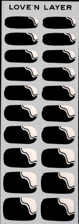 Produktbild Love'n Layer - French Swirl Black