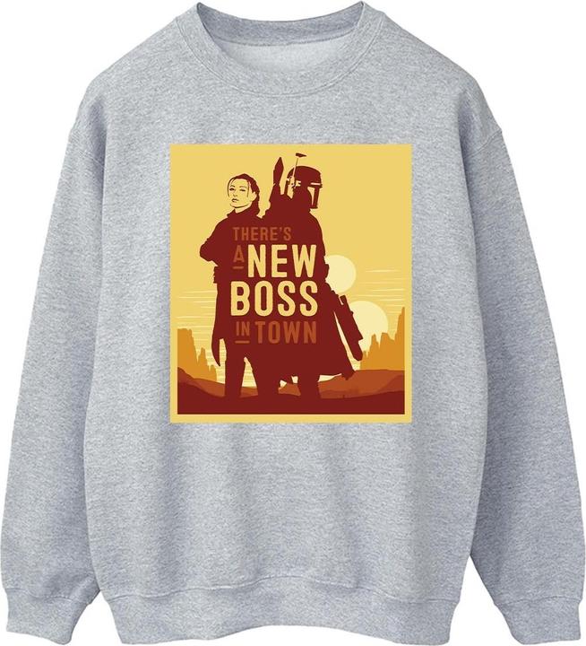 Produktbild Star Wars The Book Of Boba Fett New Boss Sun Silhouette Sweatshirt (XXL)