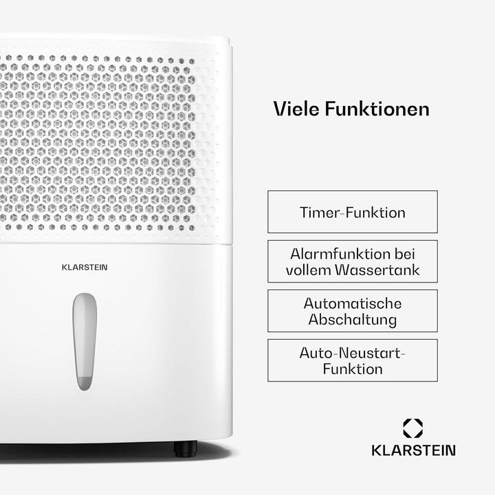 Actual product image Klarstein DryFy Luftentfeuchter (12 m², 10 l/24h)