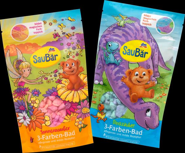 Immagine prodotto dm SauBär Bagno a 3 colori (Sali da bagno)