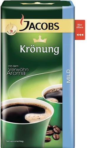 Image du produit Jacobs Krönung MILD Café moulu 500,0 g (500 g)