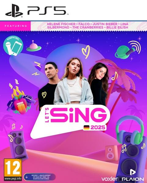 Actual product image Plaion Let's Sing 2025 German Version (PS5, DE)