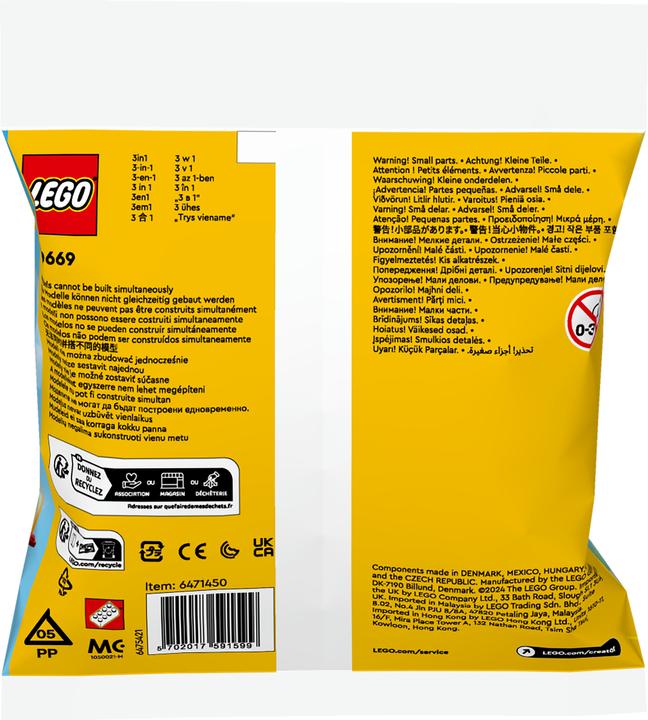 Produktbild LEGO Legendärer roter Flieger (30669, LEGO Creator 3-in-1)