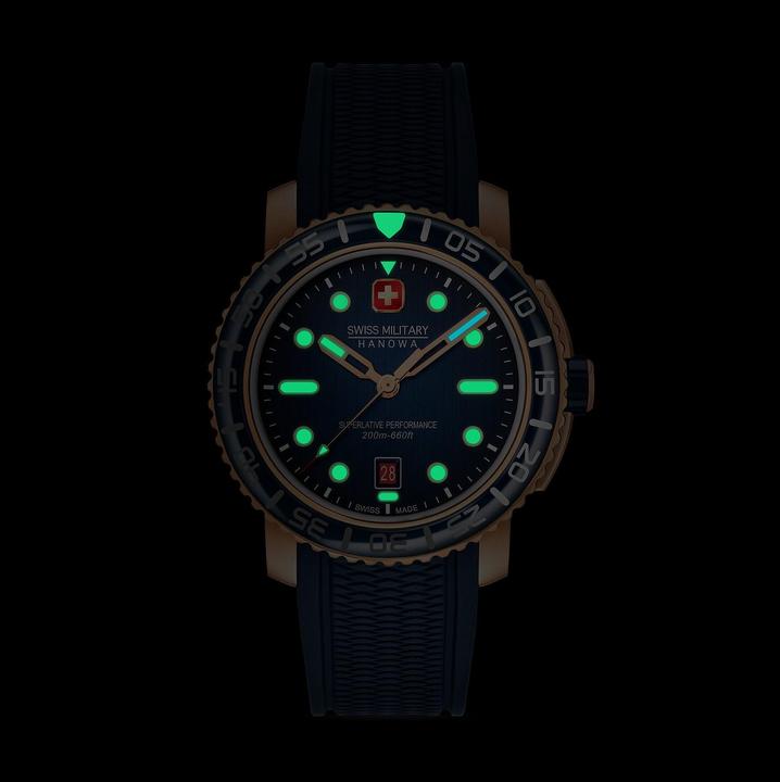 Image du produit Swiss Military Hanowa Herrenuhr (Montre de plongée, 44 mm)