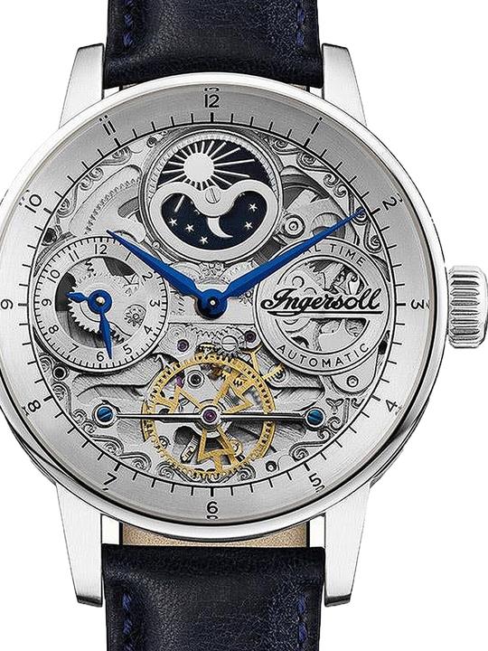 Actual product image Ingersoll 1892 The Jazz (Skeleton watch, Analogue wristwatch, 42 mm)