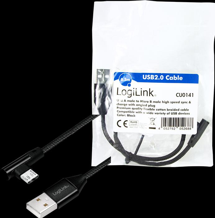 Produktbild LogiLink CU0141 (0.30 m, USB 2.0)