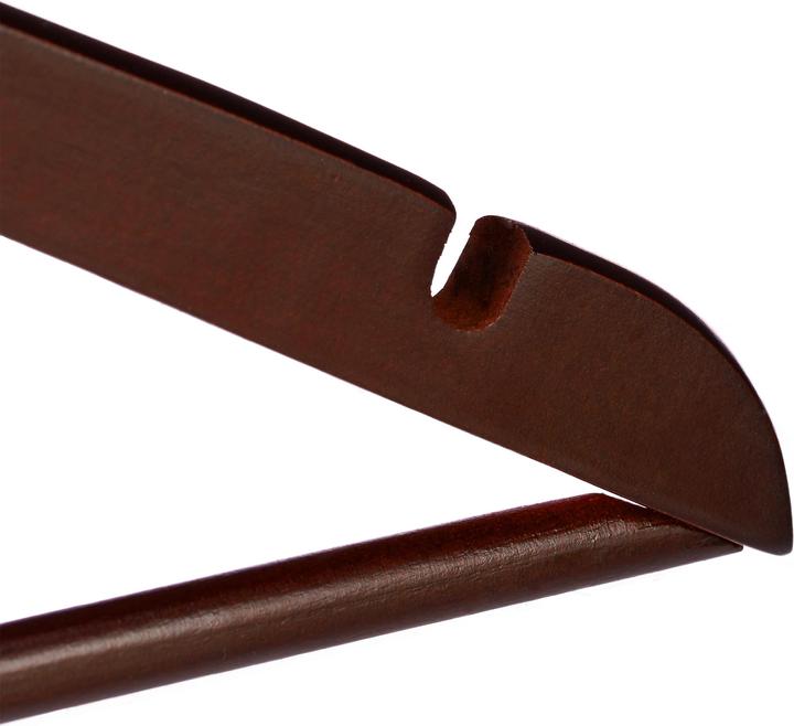 Actual product image Relaxdays Coat Hangers with Trouser Rail Set of 20 (40 x)