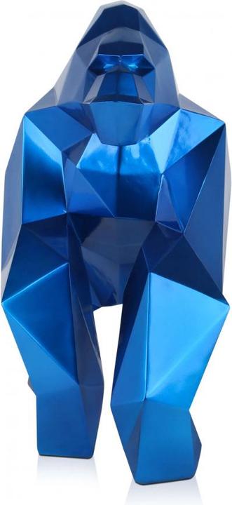 Image du produit Sculpture design Gorille 44 cm - Bleu