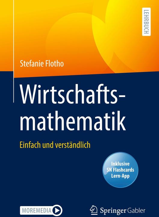 Actual product image Flotho:Wirtschaftsmathematik, m. 1 Buch (German, Stefanie Flotho, 2021)