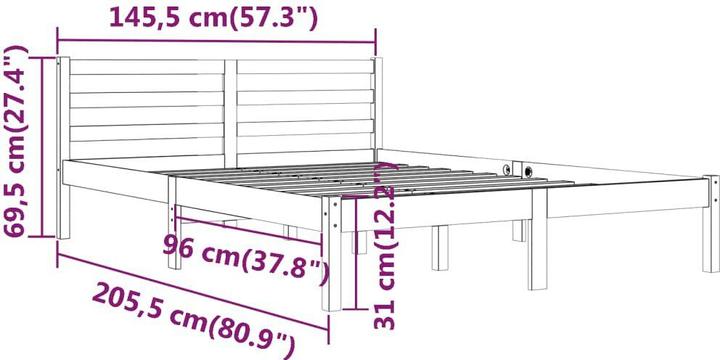 Produktbild VidaXL Kordula (140 x 200 cm)