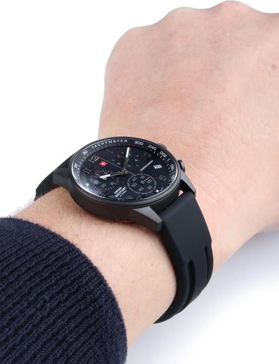 Produktbild Swiss Military Quartz Chronograph (Swiss Made, Analoguhr, 41 mm)