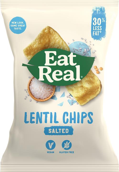Immagine prodotto Eat Real Lenticchie Chips Sale marino 113 g (113 g)