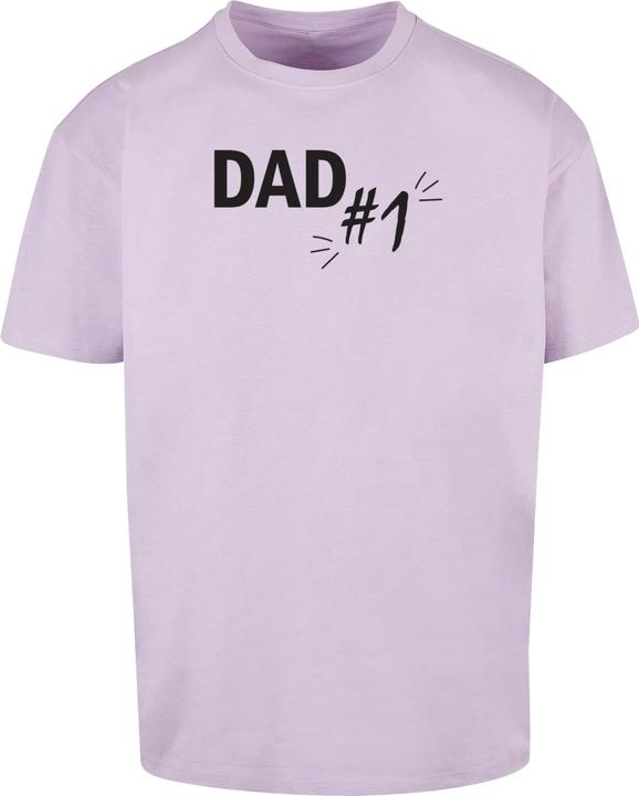 Produktbild Merchcode Fathers Day - Dad number 1 Heavy Oversize Tee - 115173 (M)