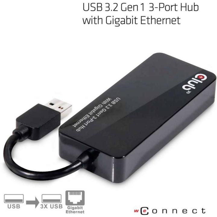 Immagine prodotto Club 3D Csv-1430 (USB-A, 4 Porti)
