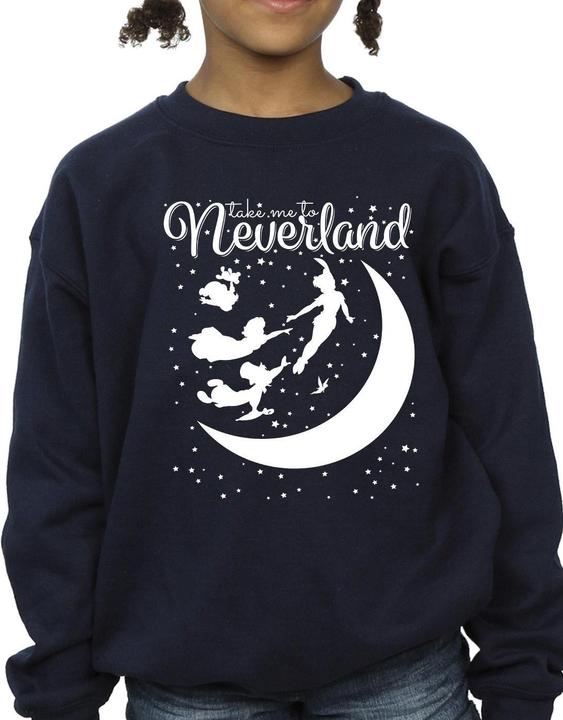 Immagine prodotto Disney Peter Pan Take Me To Neverland Felpa Ragazze (140, 146)
