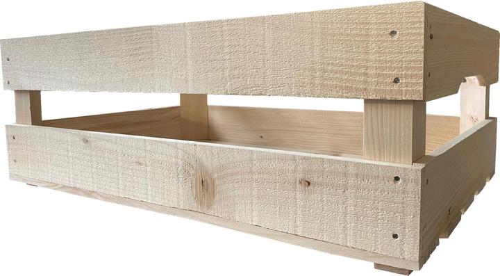 Actual product image Holz Zollhaus Fruit carafe spruce / fir, raw 60 x 40 x 20 cm (20 x 60 x 20 cm, 48 l)