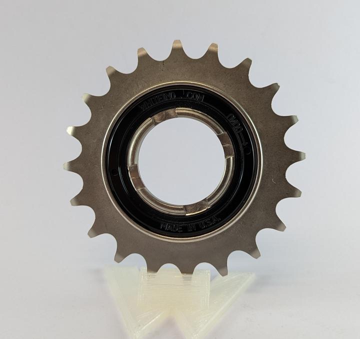 Actual product image White Industries Singlespeed Freewheel High Engagement, 3/32"|1/8", 19 Z., steel/black (19)