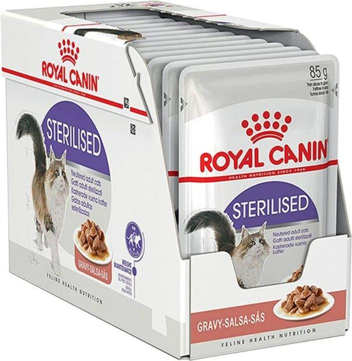 Immagine prodotto Royal Canin Sterilizzato in salsa (Adulto, 12 pz., 1163.50 g)