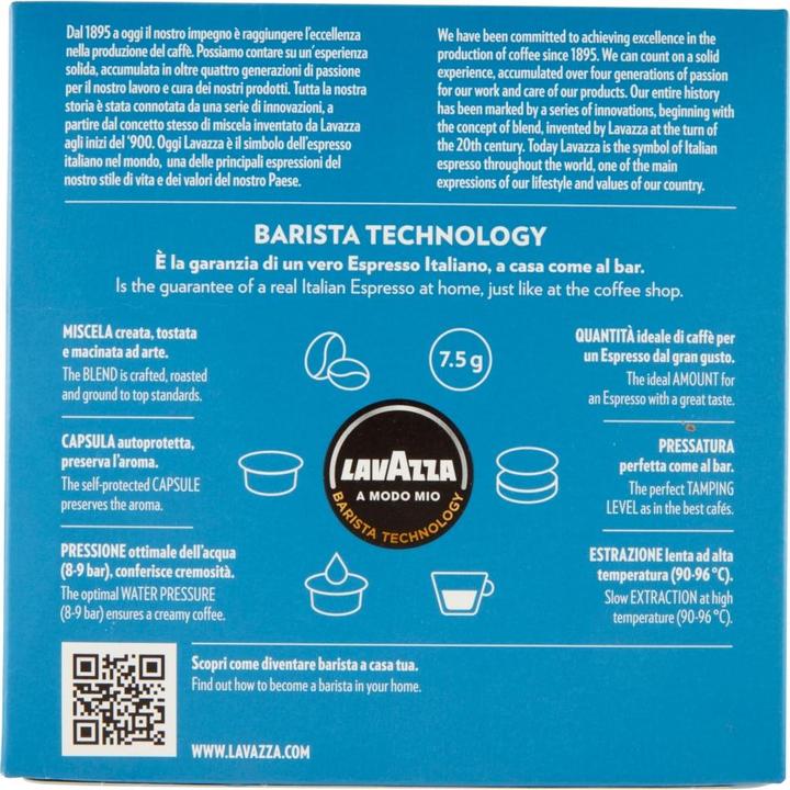 Actual product image Lavazza Dek Cremoso Coffee capsules Medium roast 36 pcs. (36 x Port.)