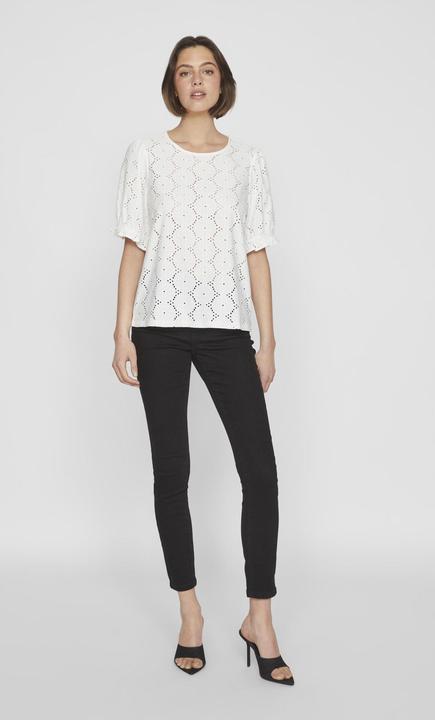 Actual product image Vila Round neck top with short sleeves (XL)