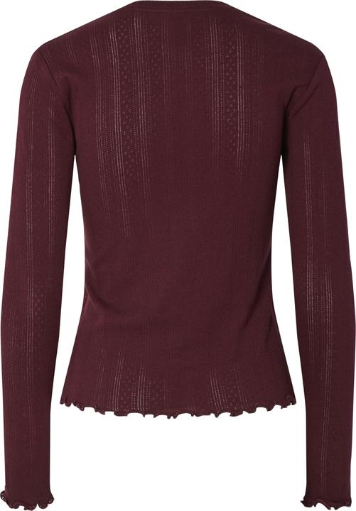 Image du produit Pieces Pcmarie Ls O-Neck Poin Top Jrs Noos Bc (XL)