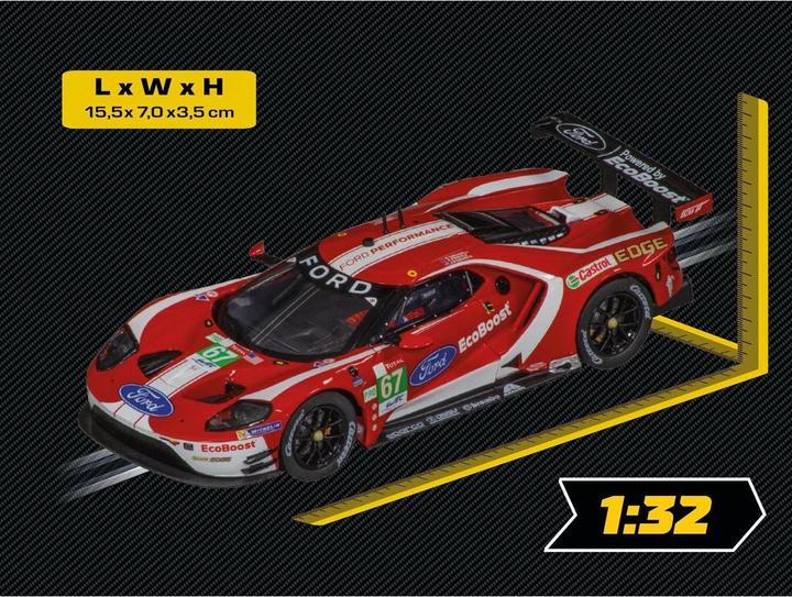 Actual product image Carrera 20027699 - Evolution Ford GT Race Car "No.67" with lights