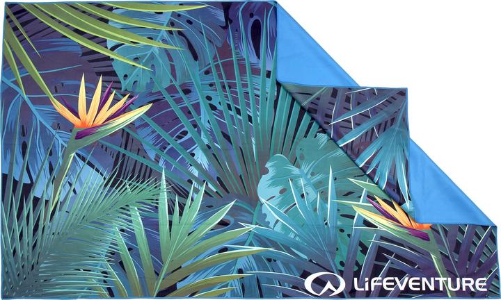 Lifeventure Recycled SoftFibre Trek Towel, Tropical, Giant (150 x 90 cm)