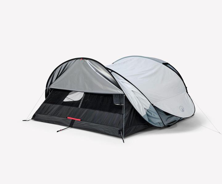 Produktbild Quechua Campingzelt Wurfzelt - 2 Seconds für 3 Personen XL F&B (Wurfzelt, 6.30 kg, 3 Personen)