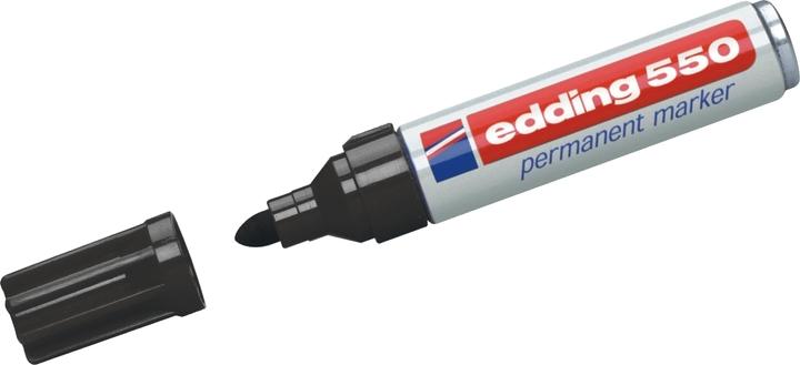 Actual product image Edding 550 (Black, 4 mm, 1 x)