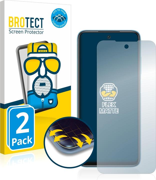Image du produit BROTECT Full-Cover Protection Mat (2 pièce(s), Xiaomi Redmi 10)