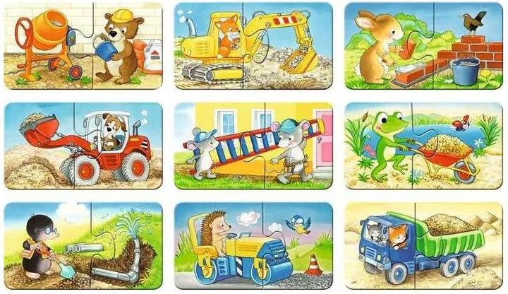 Immagine prodotto Ravensburger Cantiere di animali (18 pezzi)