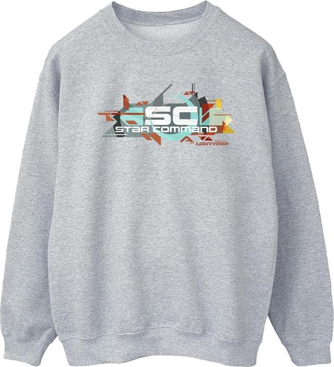 Actual product image Disney Mens Lightyear Star Command Graphic Title Sweatshirt (L)