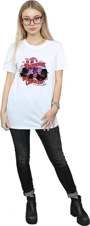 Actual product image Womens/Ladies Batman TV Series The Penguin Aristocrat Cotton Boyfriend T-Shirt (XXL)
