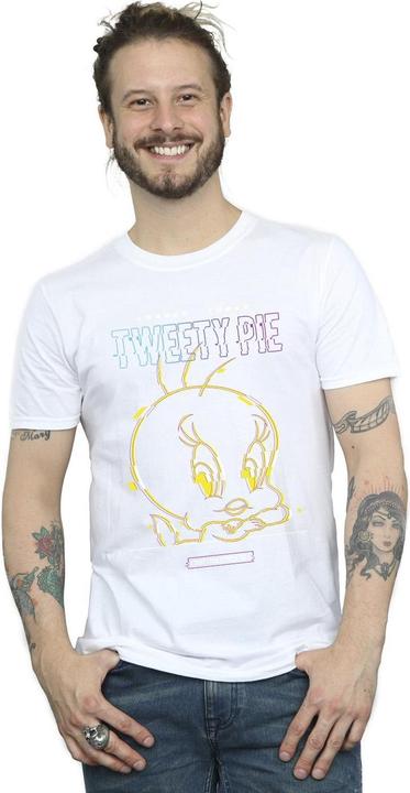 Immagine prodotto Looney Tunes Tweety Glitch Maglietta Uomo (XL)