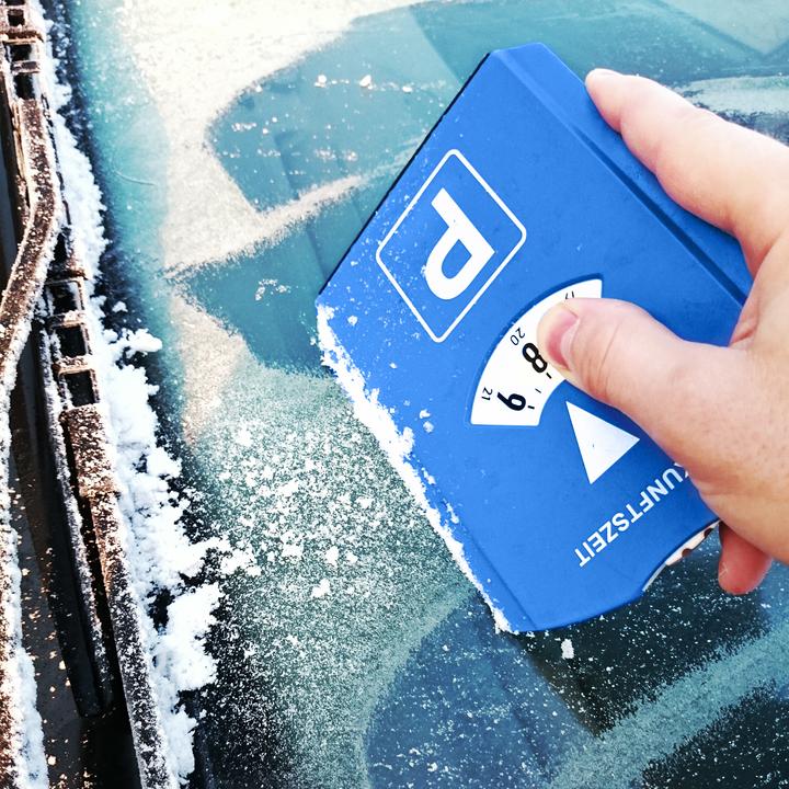 Produktbild Relaxdays 10-Pack Parkscheibe
