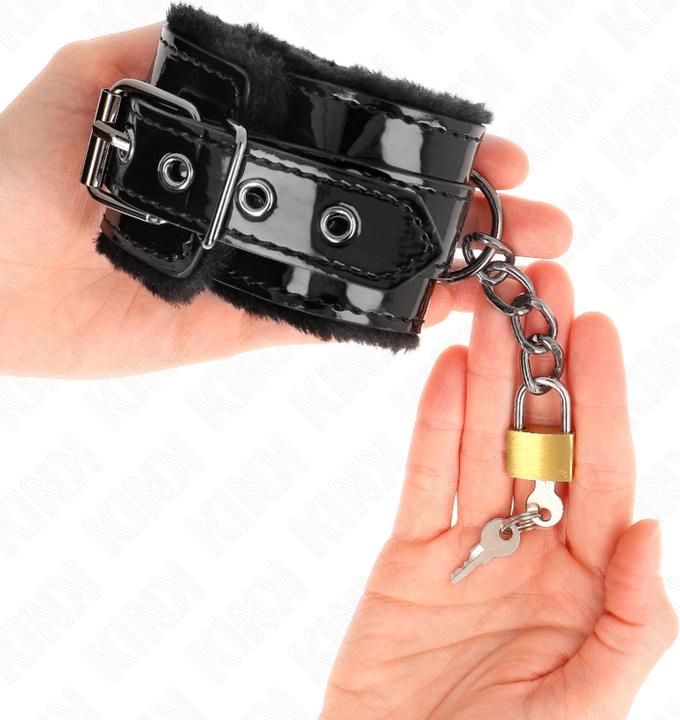 Produktbild Kink Leichte Handgelenksfesseln Mit Kupferschloss, Verstellbar 17-29 cm X 5,5 cm