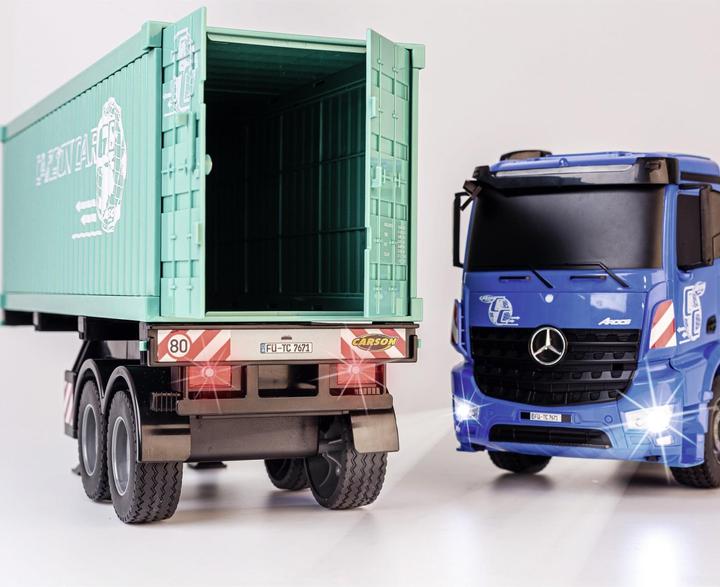 Produktbild Carson 1:20 MB Arocs mit Container 100% RTR (RTR Ready-to-Run)