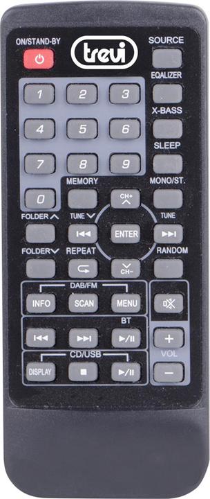 Image du produit Trevi HCX 10D8 (Bluetooth, Lecteur de CD, 1x 30 W)