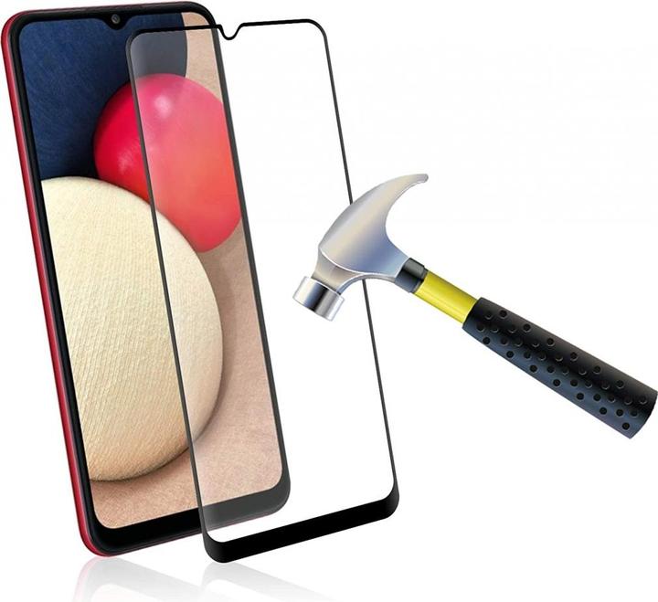 Productafbeelding Screenguard Samsung Galaxy A02s Volledig scherm Beschermende Glas Film 2.5D 9H (1 Stuk, Samsung Galaxy A02s)
